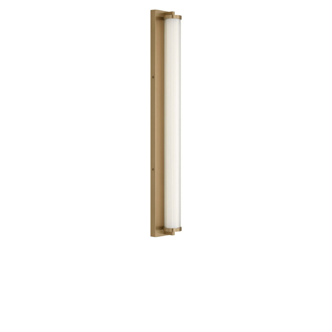 Weston LED Vanity in Satin Brass Generation Lighting Canada