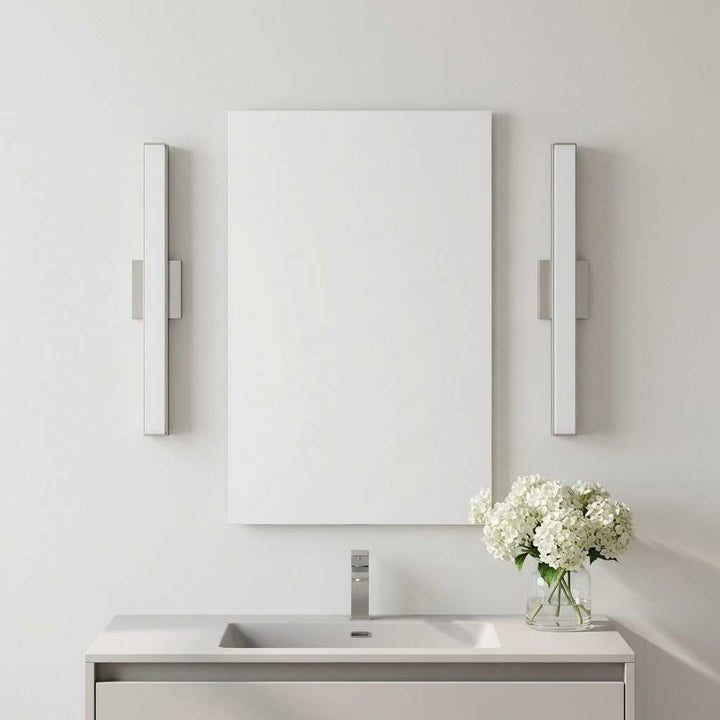Panna LED Vanity in Brushed Nickel Generation Lighting Canada