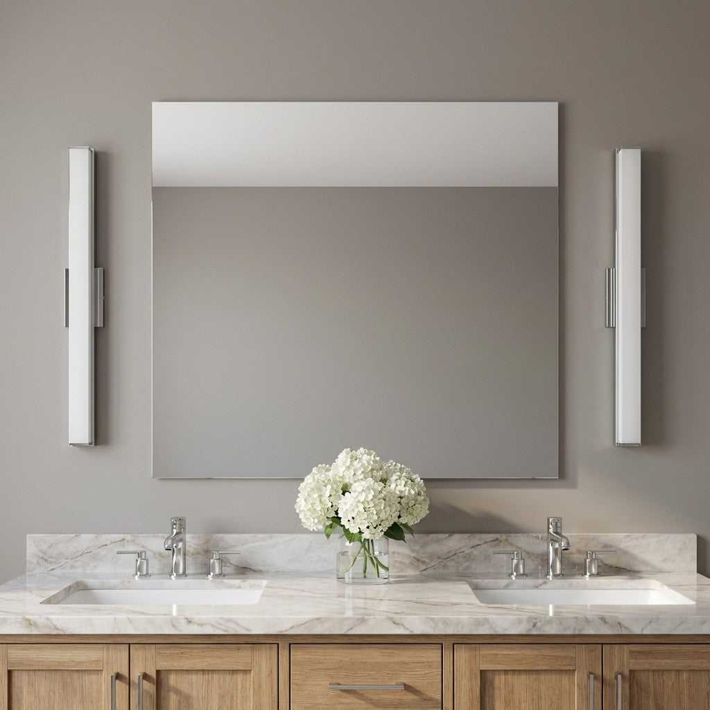 Panna LED Vanity in Chrome Generation Lighting Canada