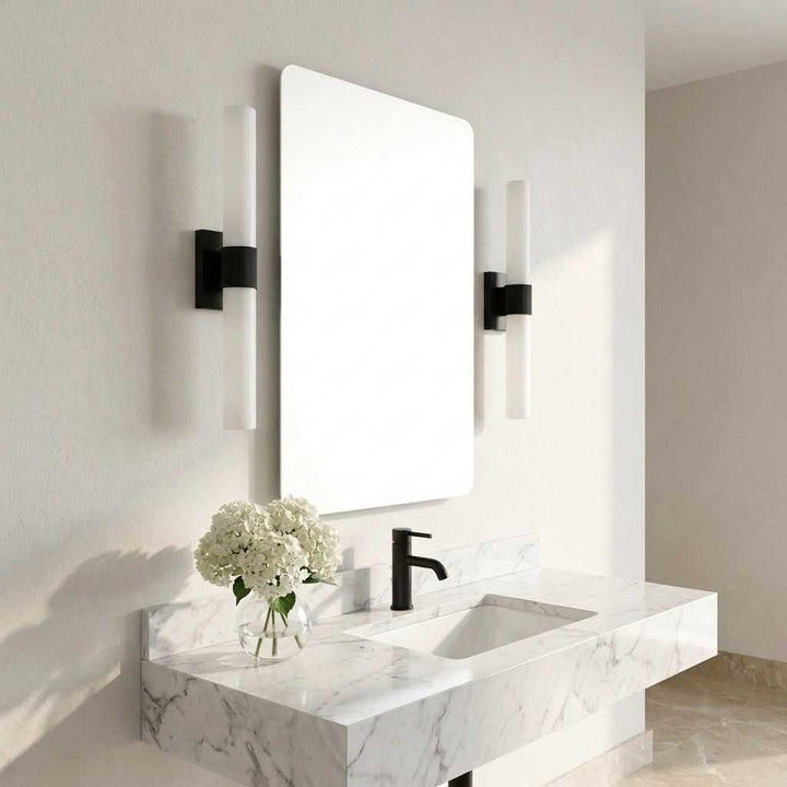 Sarco LED Vanity in Midnight Black Generation Lighting Canada