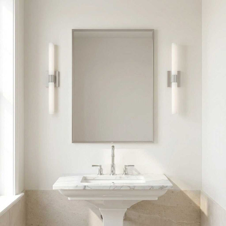 Sarco LED Vanity in Brushed Nickel Generation Lighting Canada