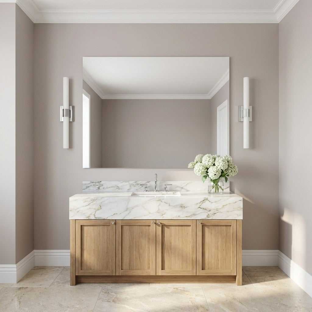 Sarco LED Vanity in Chrome Generation Lighting Canada