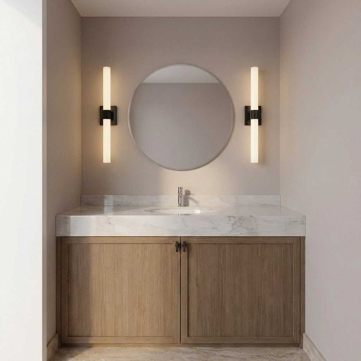 Sarco LED Vanity in Midnight Black Generation Lighting Canada
