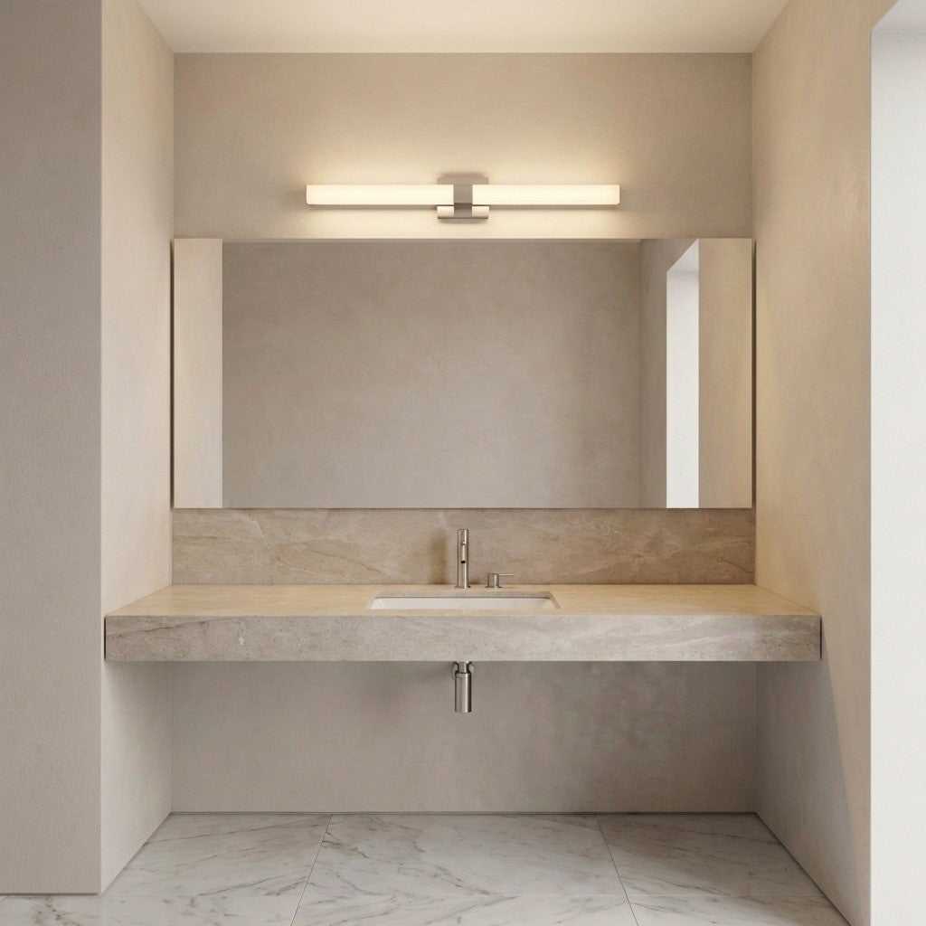 Fentress LED Vanity in Brushed Nickel Generation Lighting Canada