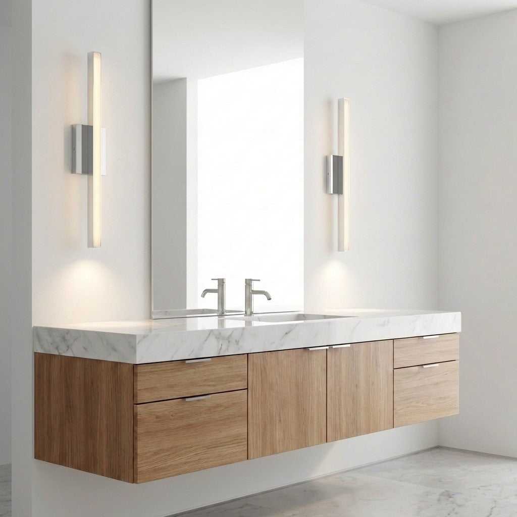 Marque LED Vanity in Chrome Generation Lighting Canada