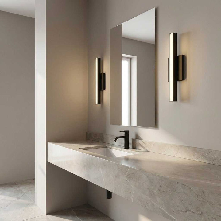 Marque LED Vanity in Midnight Black Generation Lighting Canada