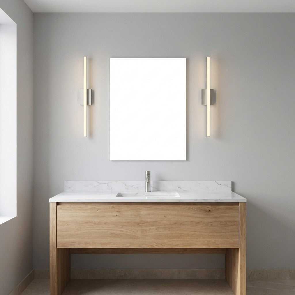 Marque LED Vanity in Brushed Nickel Generation Lighting Canada