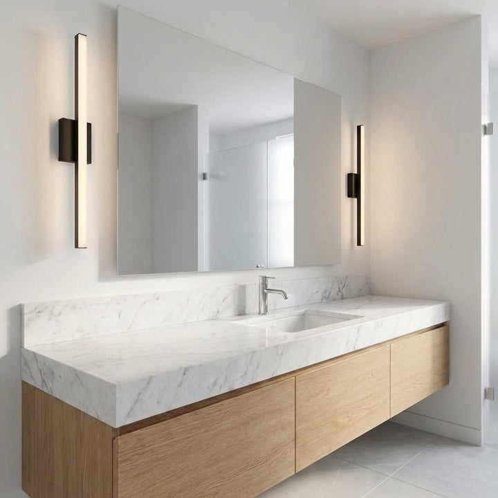 Marque LED Vanity in Midnight Black Generation Lighting Canada