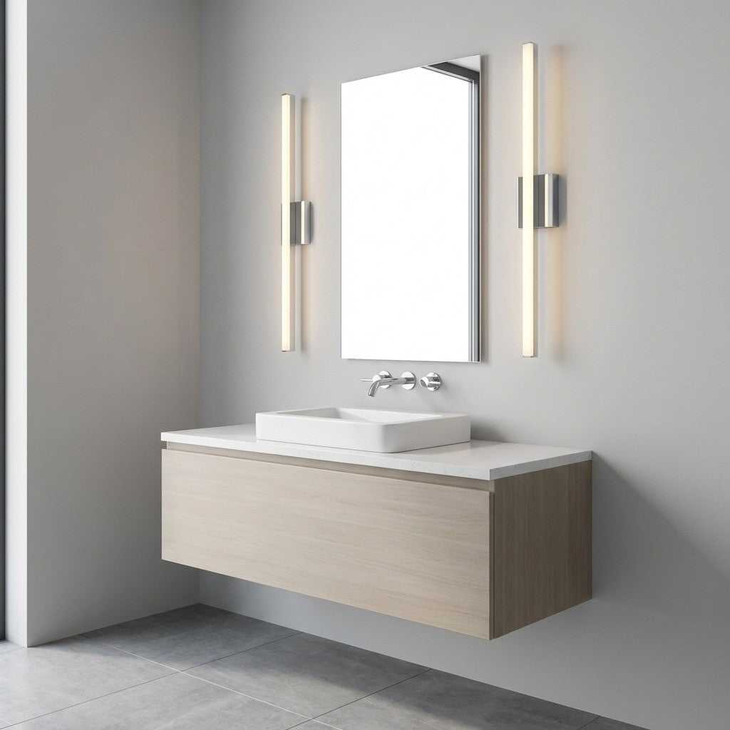 Marque LED Vanity in Chrome Generation Lighting Canada