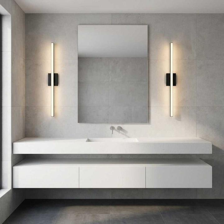 Marque LED Vanity in Midnight Black Generation Lighting Canada