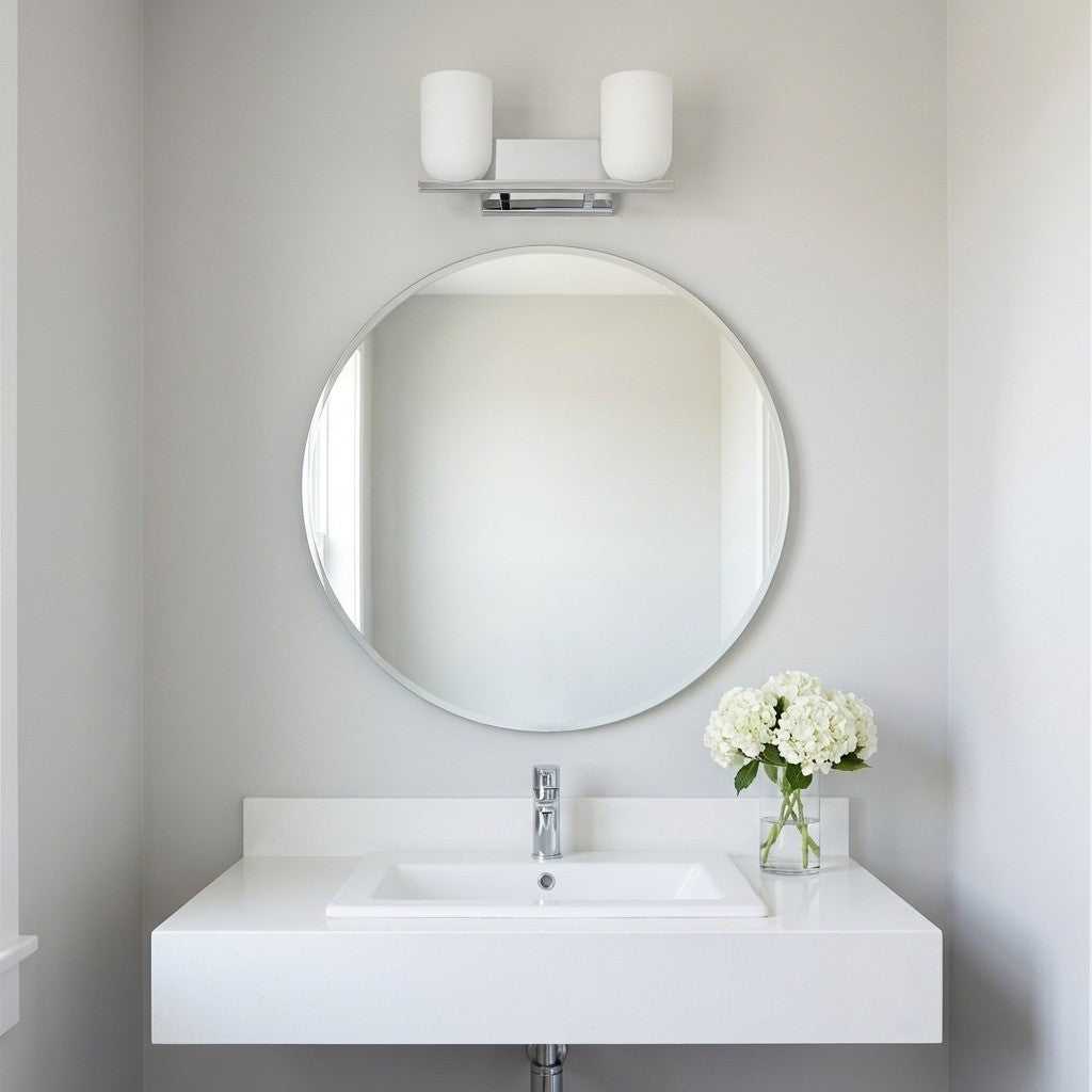 Neblina Two Light Vanity in Chrome Generation Lighting Canada