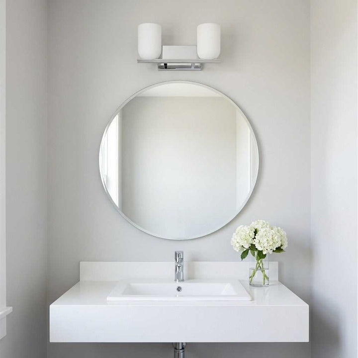 Neblina Two Light Vanity in Chrome Generation Lighting Canada