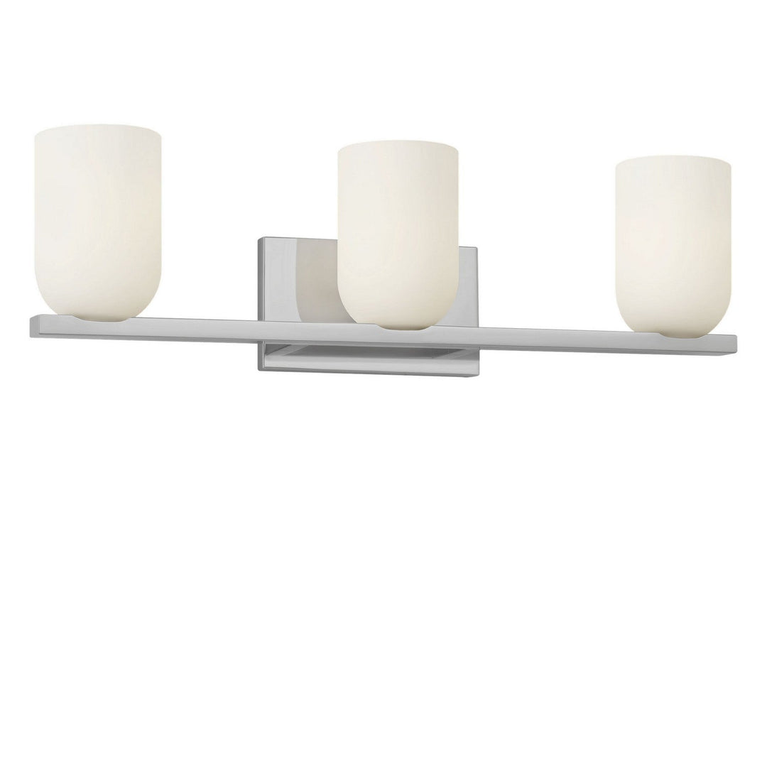 Neblina Three Light Vanity in Chrome Generation Lighting Canada