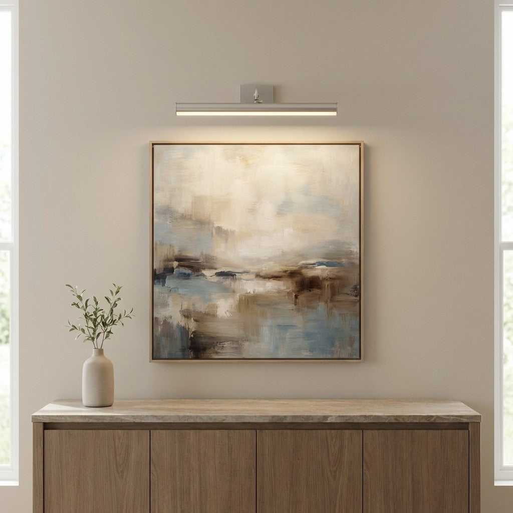 Loxen LED Picture Light in Brushed Nickel Generation Lighting Canada