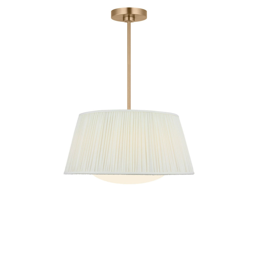 Vilera Three Light Pendant in Satin Brass Generation Lighting Canada