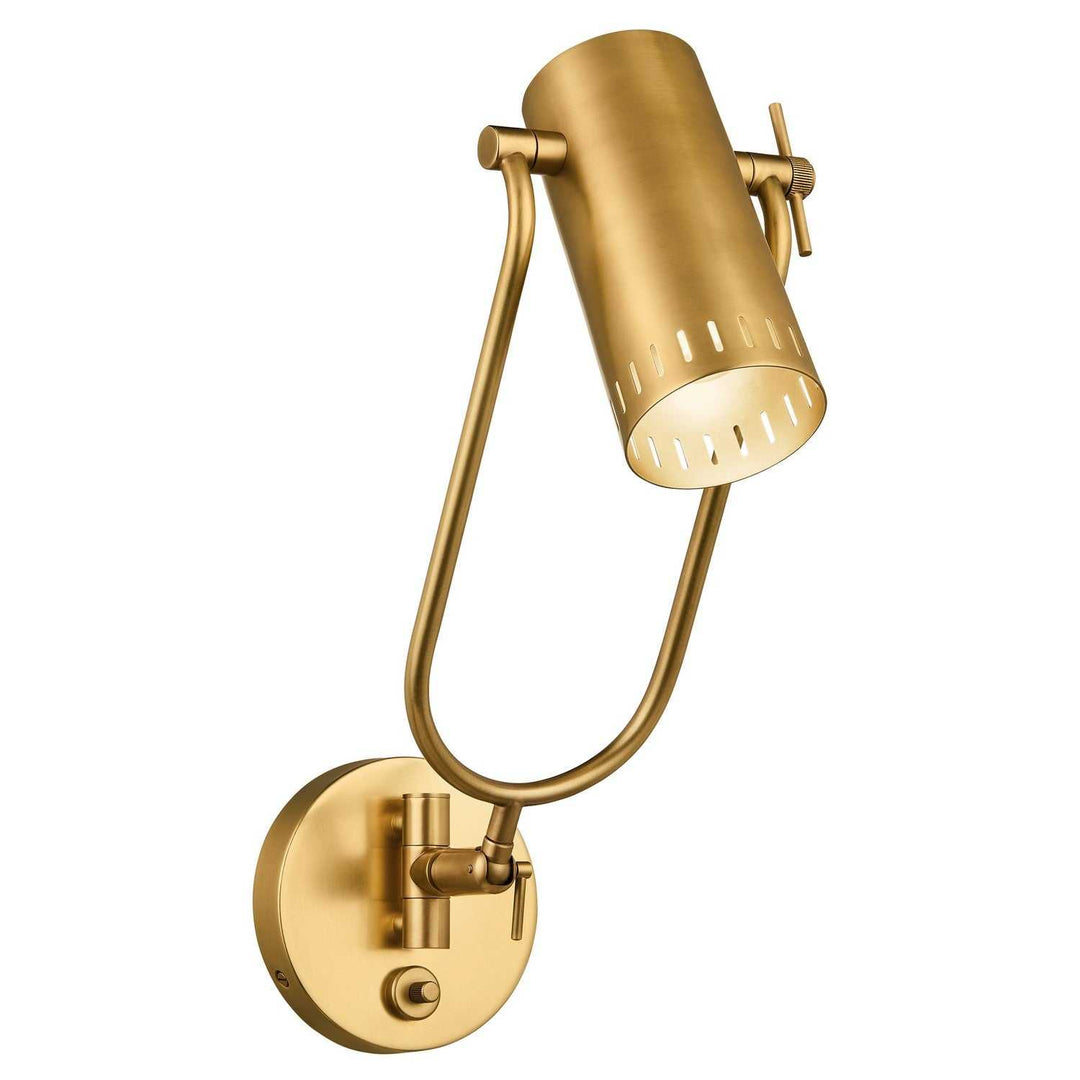Kichler Canada - 52841LBR - LED Wall Sconce - Ruehl - Lacquered Brass