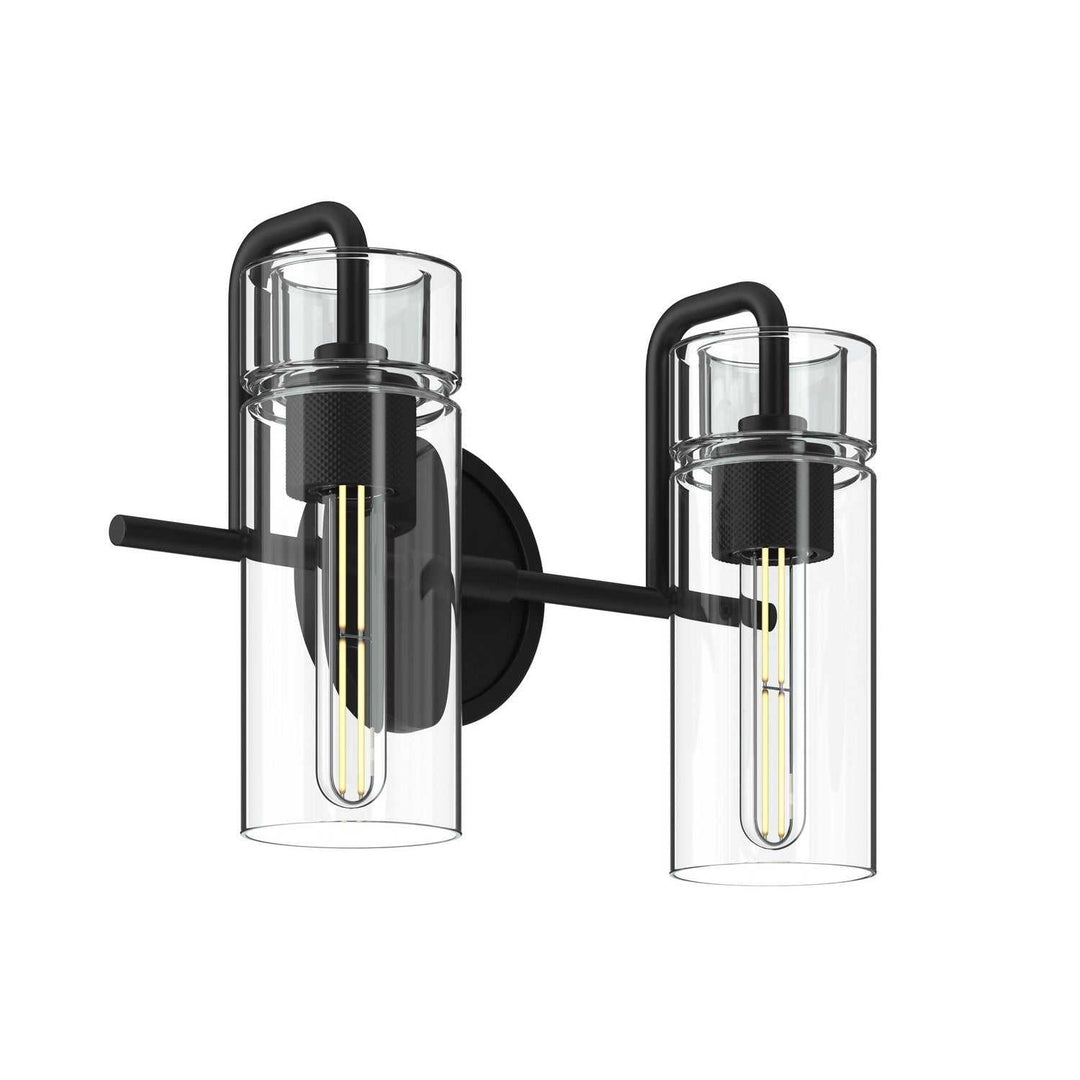 Kichler Canada - 55251BK - Two Light Bath - Niccol - Black