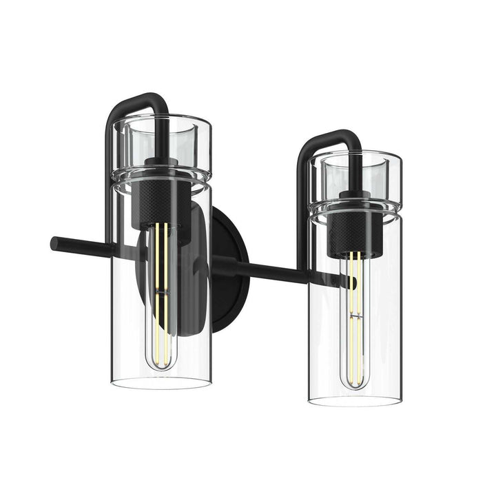 Kichler Canada - 55251BK - Two Light Bath - Niccol - Black