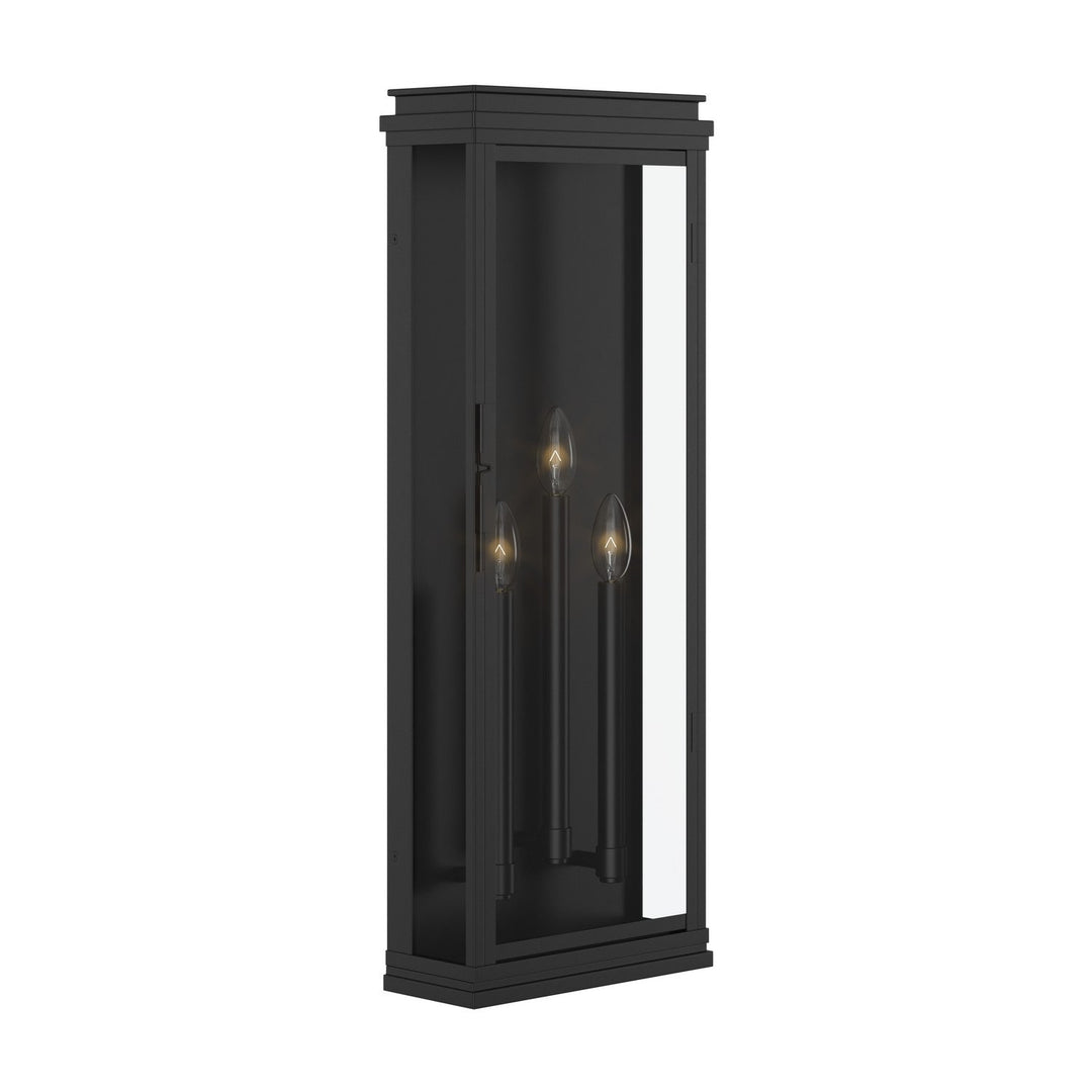 Kichler Canada - 59165BK - Three Light Outdoor Wall Mount - Lundon - Black