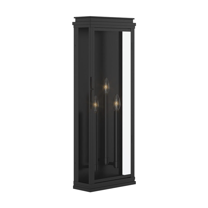 Kichler Canada - 59165BK - Three Light Outdoor Wall Mount - Lundon - Black