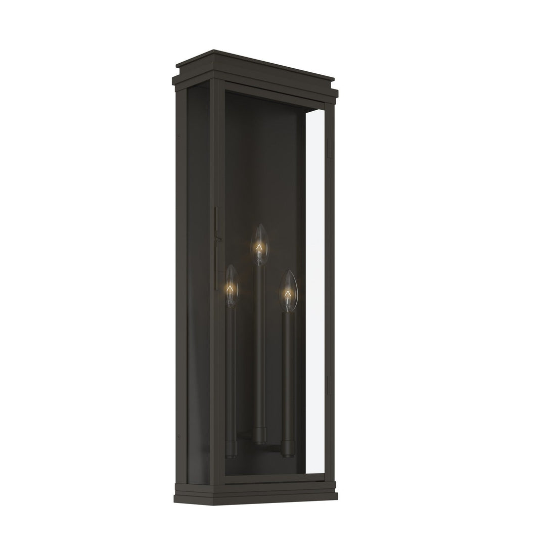 Lundon Three Light Outdoor Wall Mount in Olde Bronze Kichler Canada
