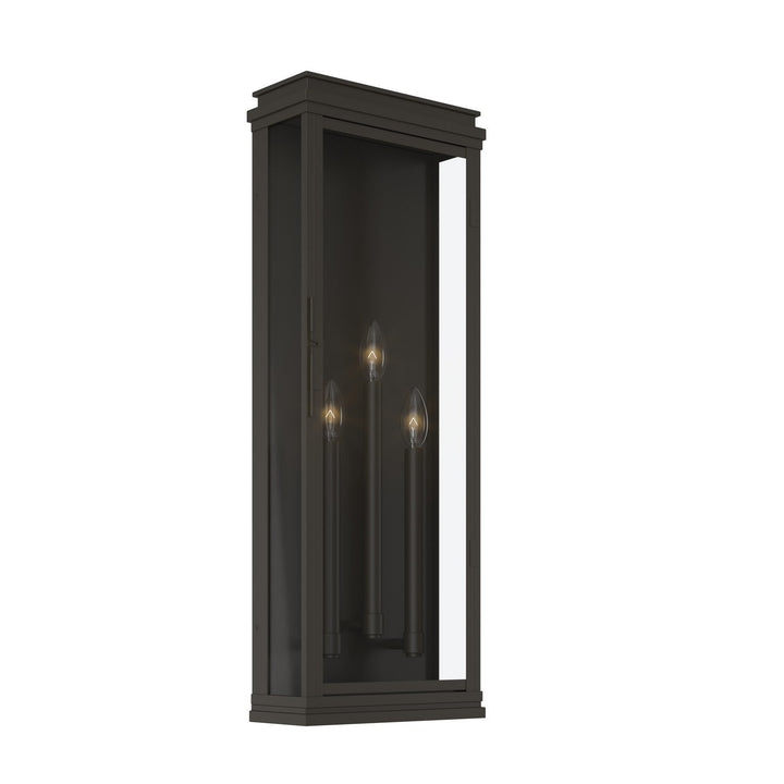 Lundon Three Light Outdoor Wall Mount in Olde Bronze Kichler Canada