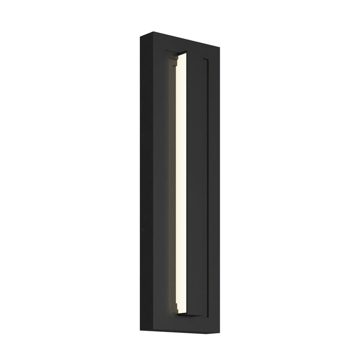 Arik LED Outdoor Wall Mount in Black Kichler Canada