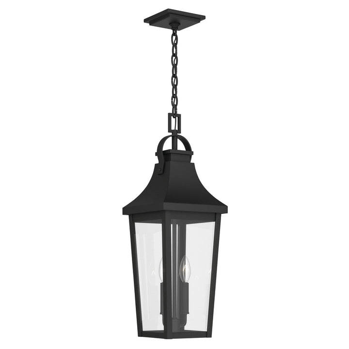 Kichler Canada - 59198BKT - Two Light Outdoor Pendant - Cleary - Textured Black