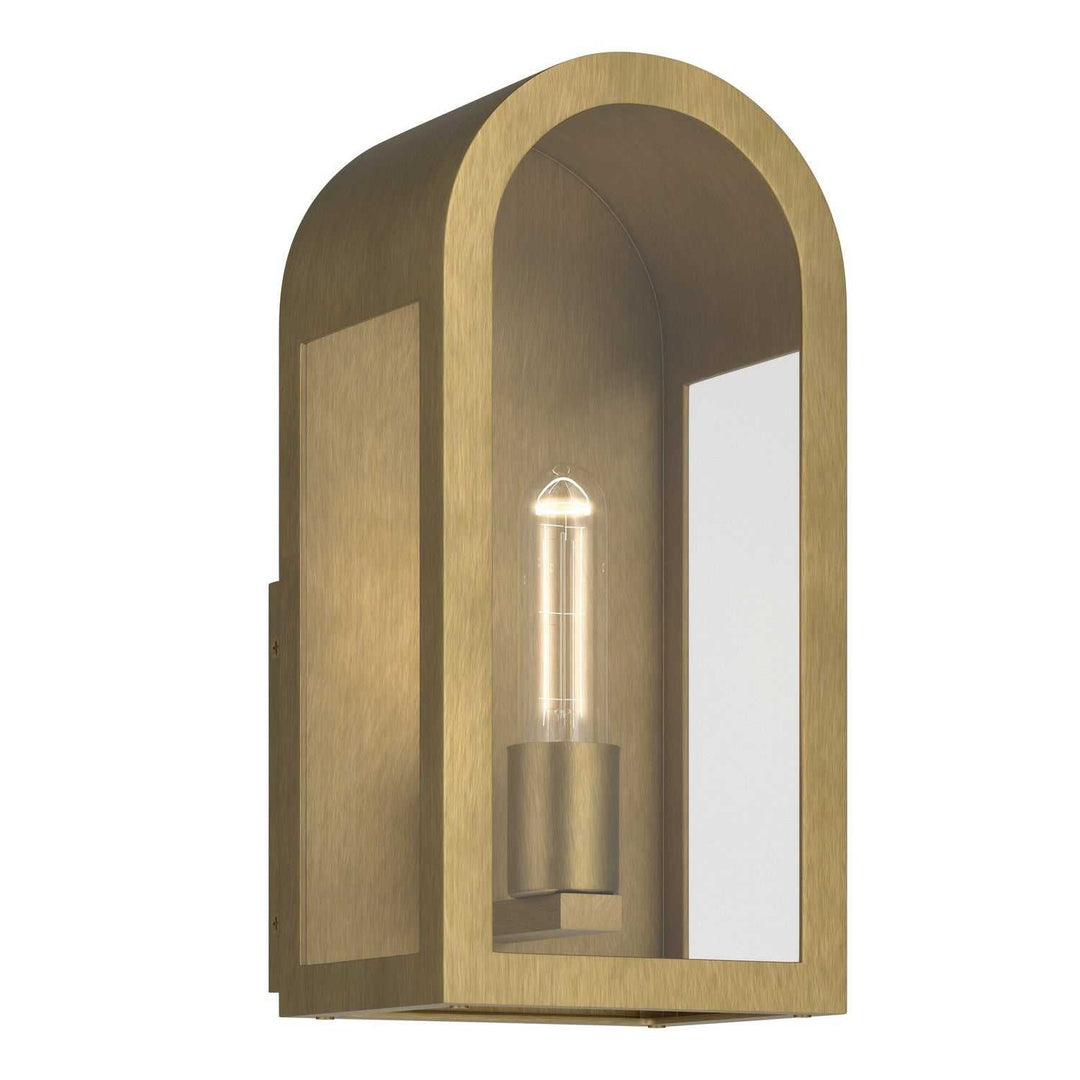 Kichler Canada - 59200NBR - One Light Outdoor Wall Mount - Marea - Natural Brass