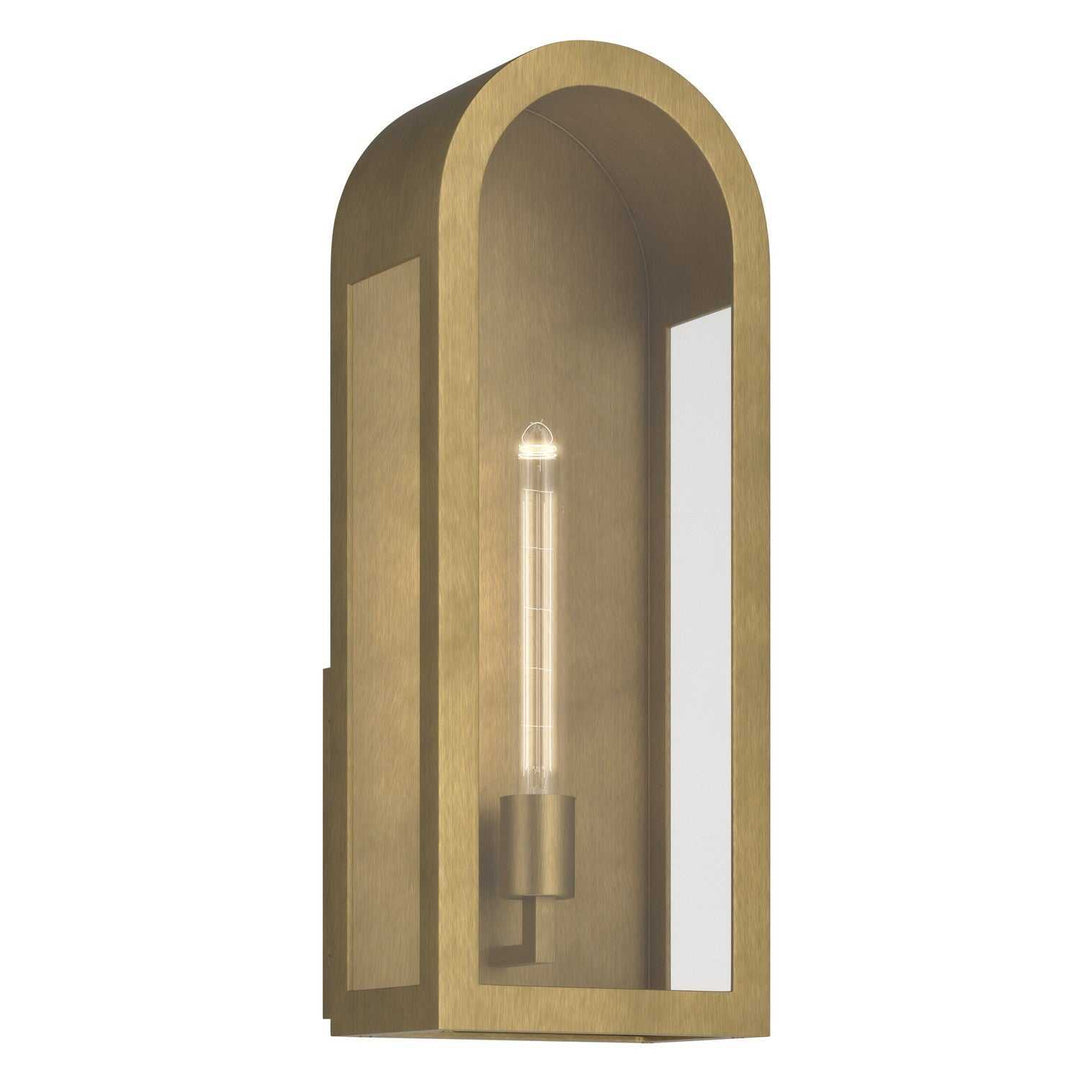 Kichler Canada - 59202NBR - One Light Outdoor Wall Mount - Marea - Natural Brass