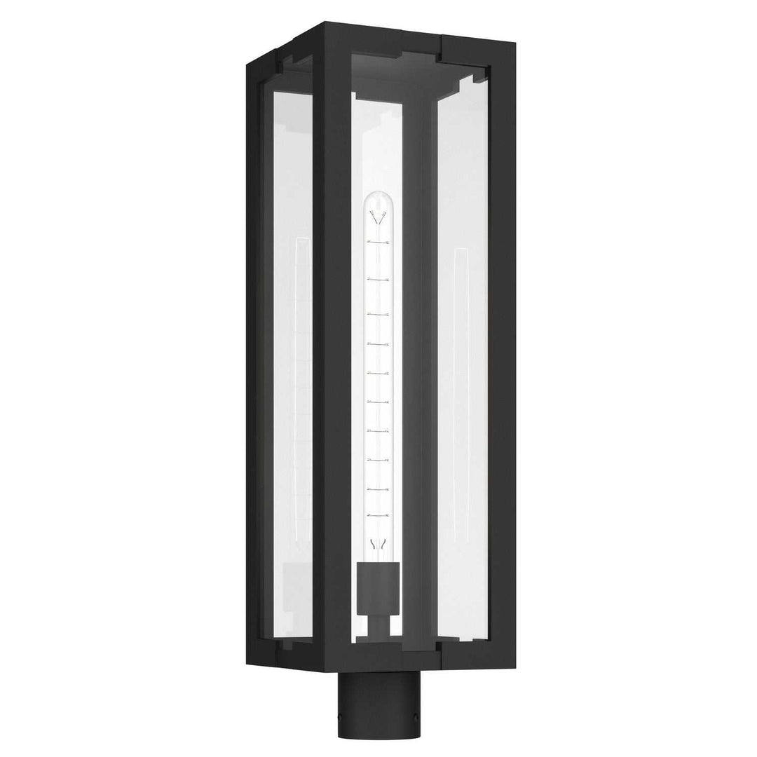 Kichler Canada - 59211BKT - One Light Outdoor Post Lantern - Calen - Textured Black