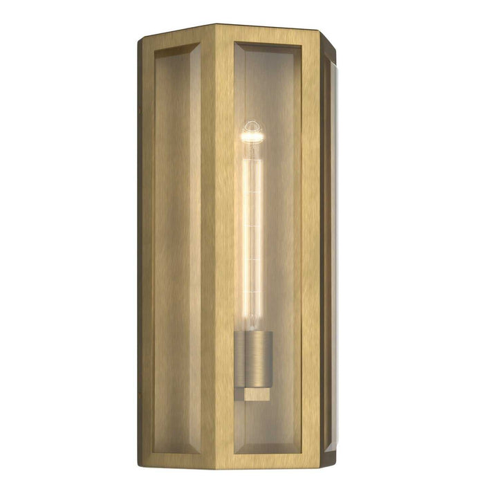 Kichler Canada - 59214NBR - One Light Outdoor Wall Mount - Berens - Natural Brass