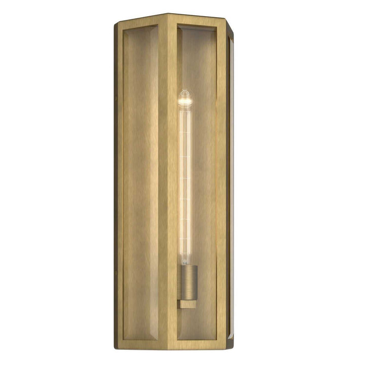Kichler Canada - 59215NBR - One Light Outdoor Wall Mount - Berens - Natural Brass