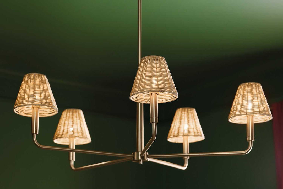 Kichler Canada - 52731CPZ - Five Light Chandelier - Bekah - Champagne Bronze