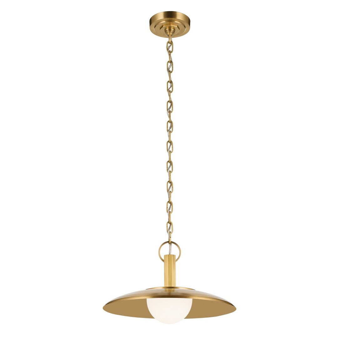 Kurio LED Pendant in Lacquered Brass Kichler Canada