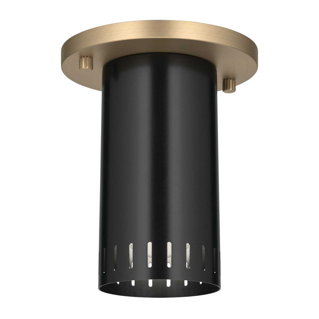 Ruehl LED Flush Mount in Black Kichler Canada