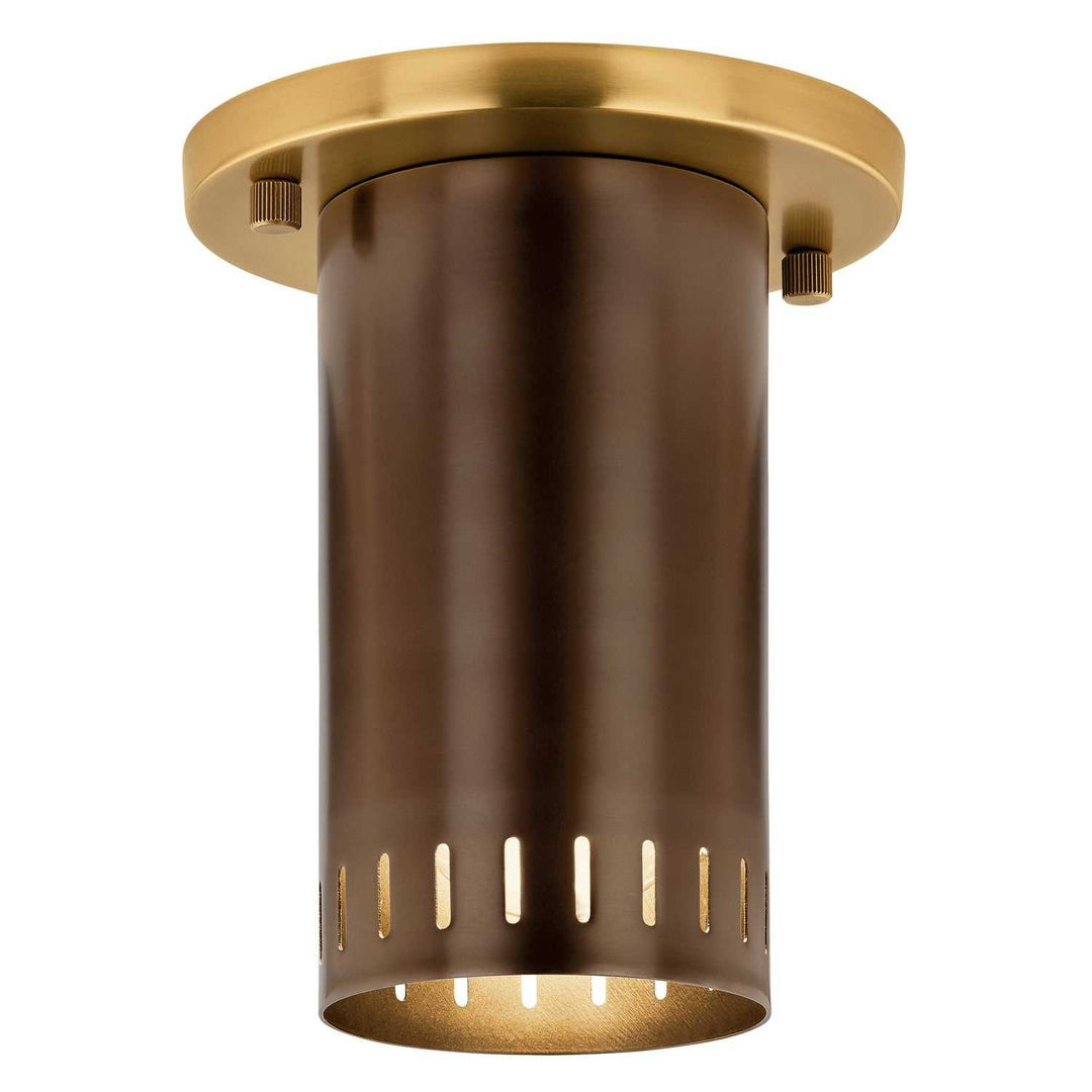 Ruehl LED Flush Mount in Lacquered Bronze Kichler Canada