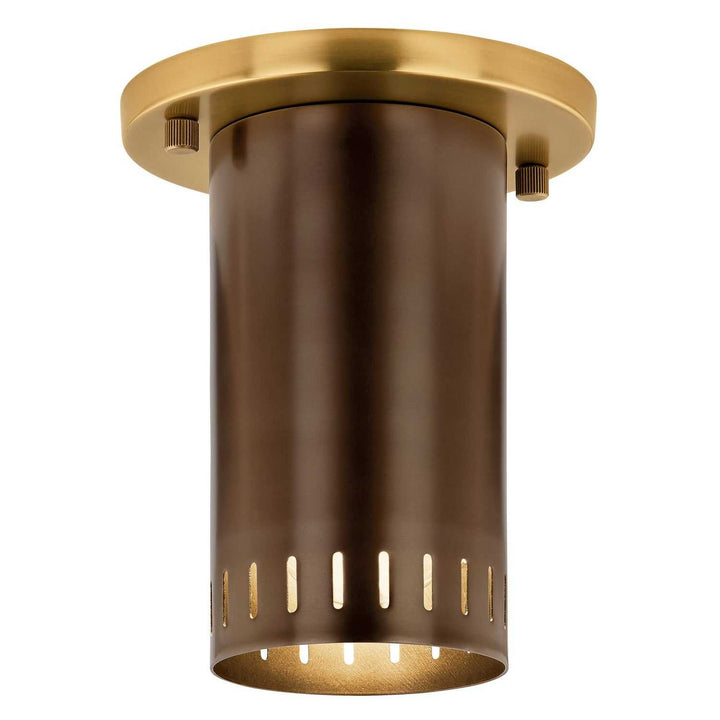 Ruehl LED Flush Mount in Lacquered Bronze Kichler Canada