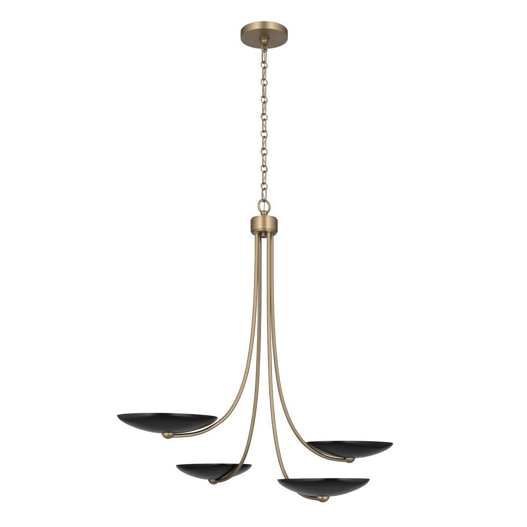 Palmela Four Light Chandelier in Champagne Bronze Kichler Canada