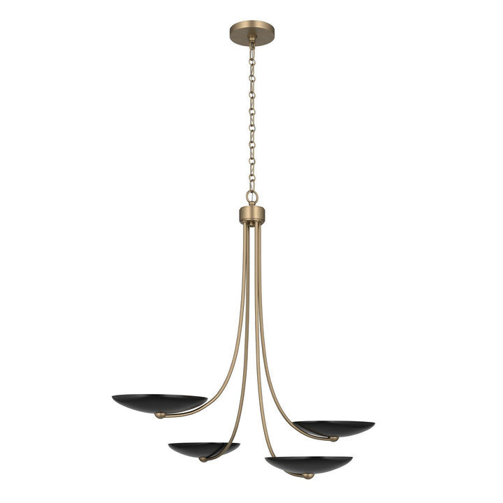 Palmela Four Light Chandelier in Champagne Bronze Kichler Canada