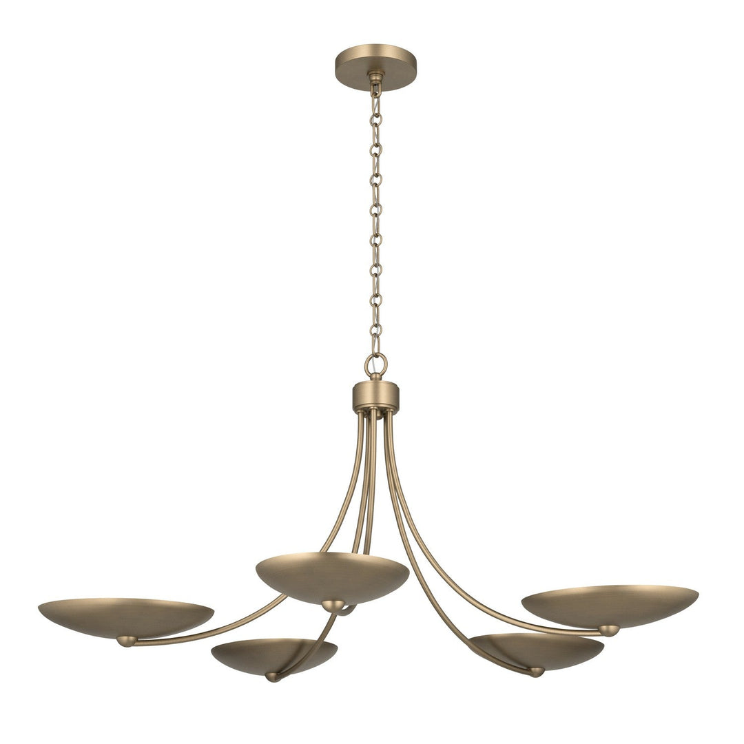 Palmela Five Light Chandelier in Champagne Bronze Kichler Canada