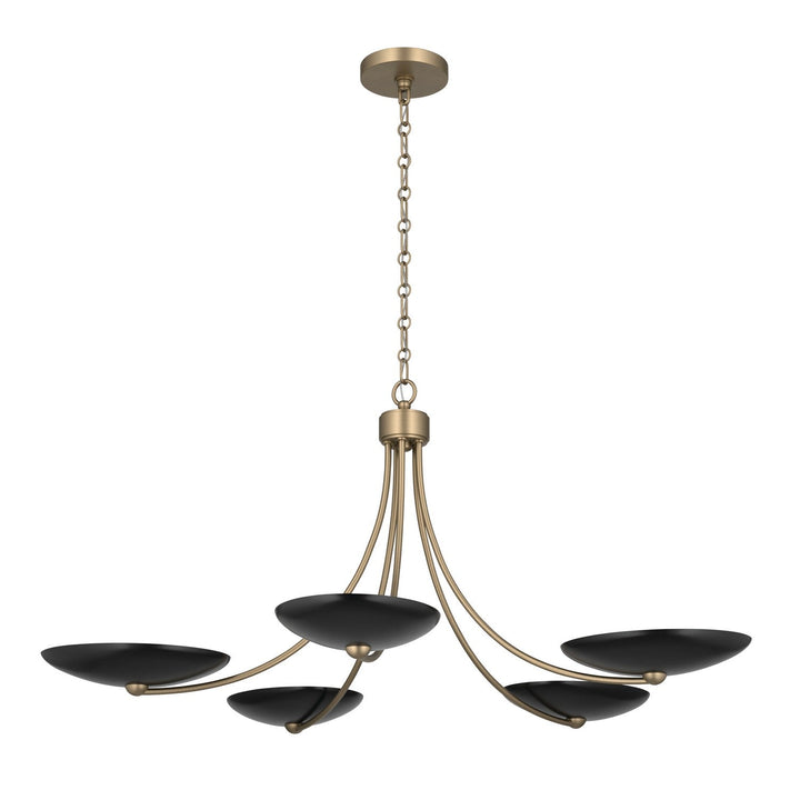 Palmela Five Light Chandelier in Champagne Bronze Kichler Canada