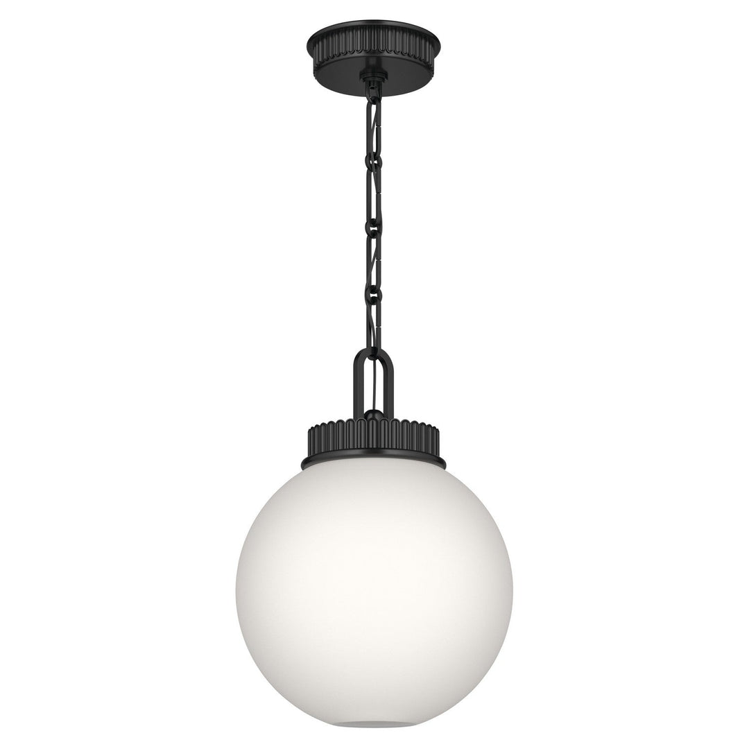 Andorra One Light Pendant in Black Kichler Canada