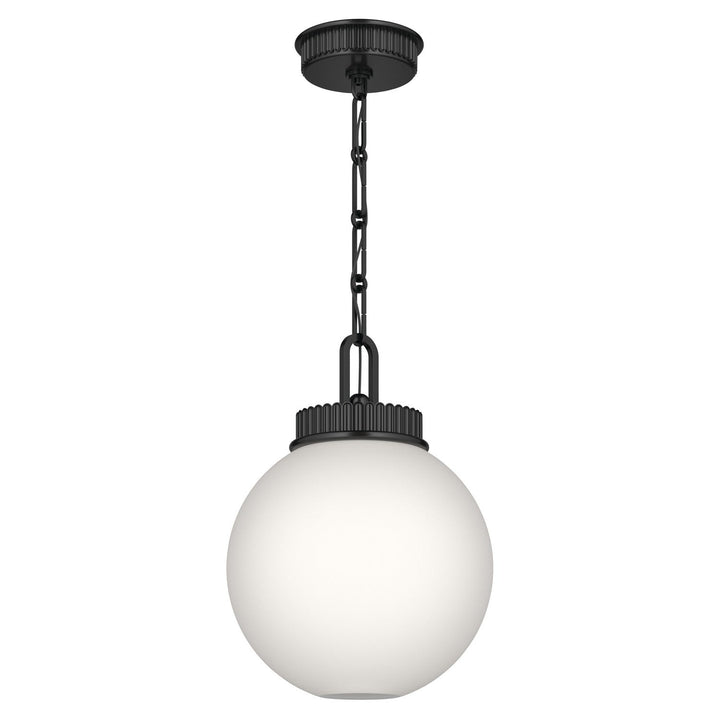 Andorra One Light Pendant in Black Kichler Canada