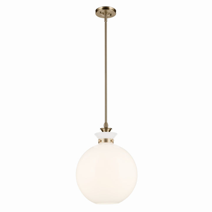 Laria One Light Pendant in Champagne Bronze Kichler Canada