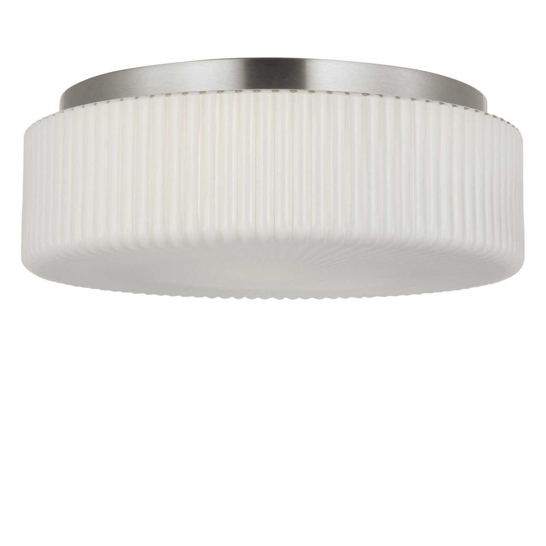 Axira Two Light Flush Mount in Brushed Nickel Generation Lighting Canada