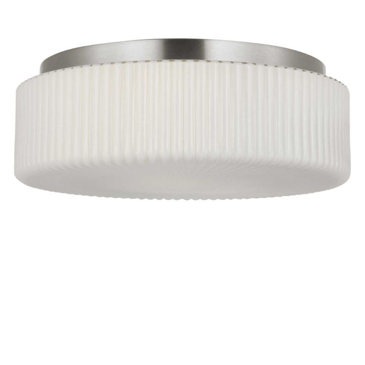 Axira Two Light Flush Mount in Brushed Nickel Generation Lighting Canada