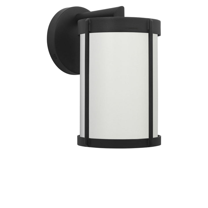 Luning One Light Lantern in Textured Black Generation Lighting Canada