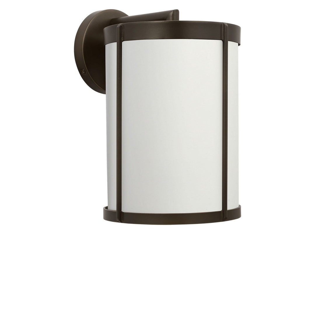 Luning One Light Lantern in Antique Bronze Generation Lighting Canada