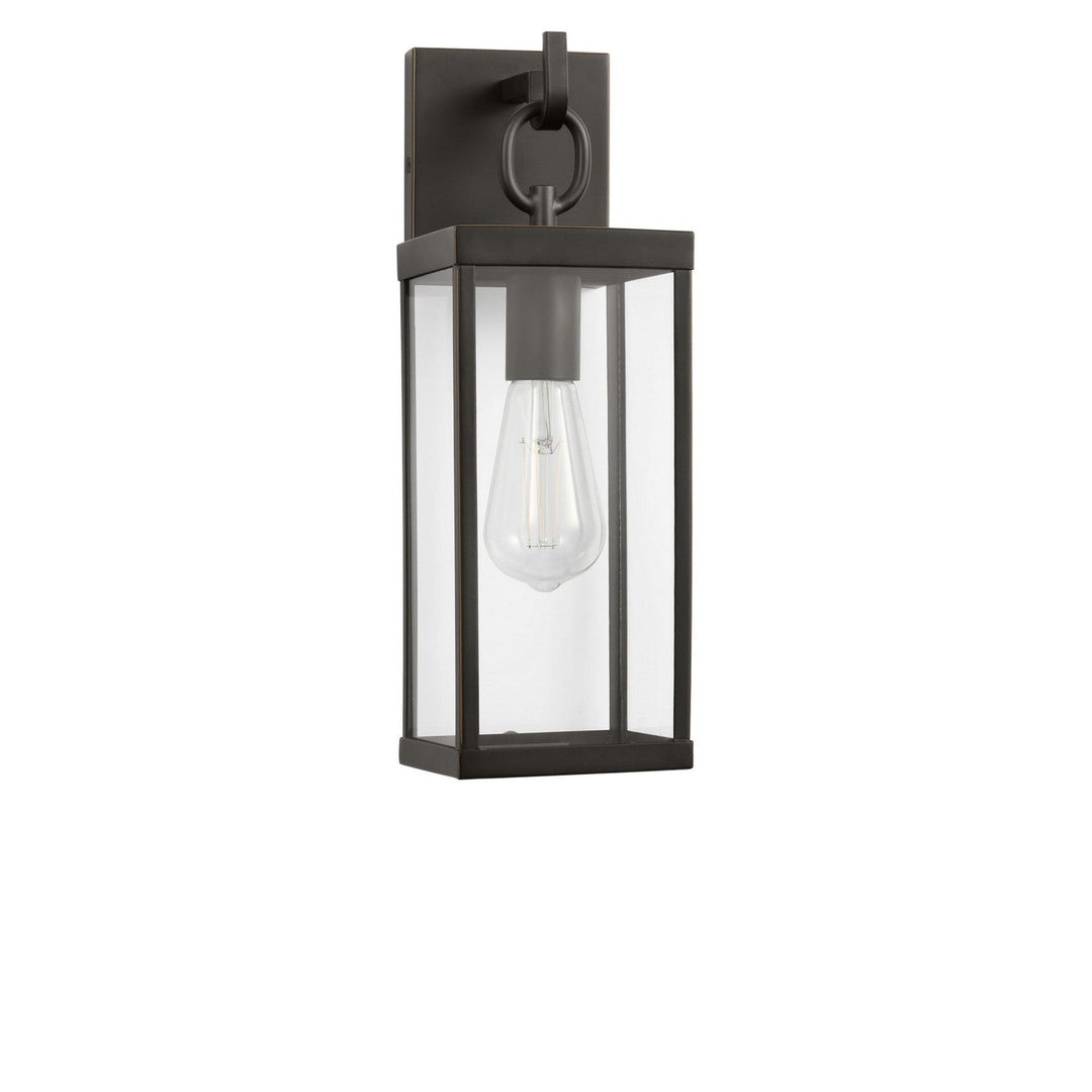 Rox One Light Lantern in Antique Bronze Generation Lighting Canada